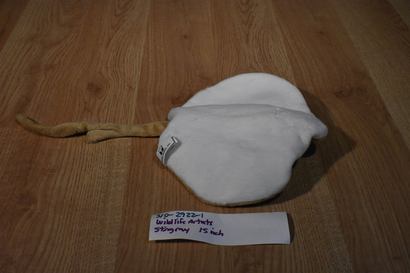 Wildlife Artists Tan Stingray Beanbag Plush