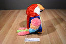 Aurora Petey the Red Parrot Macaw Plush Puppet