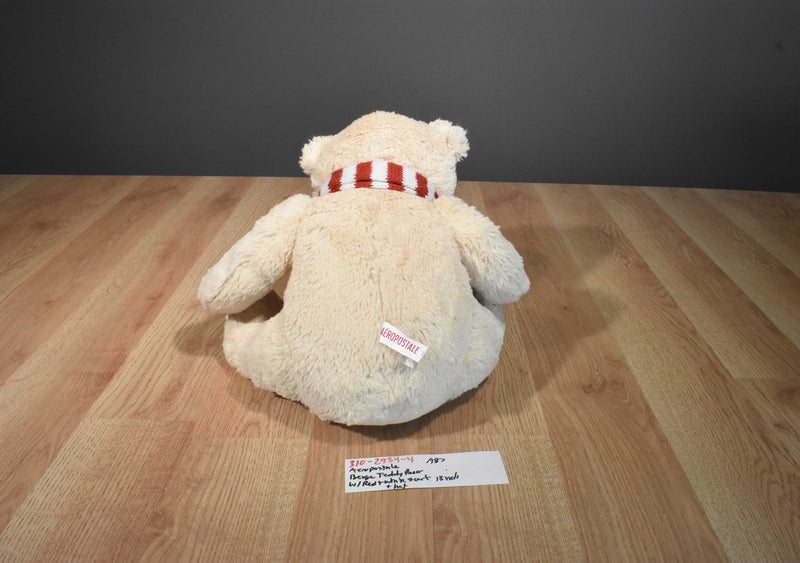 Aeropostale A87 Beige Teddy Bear Plush
