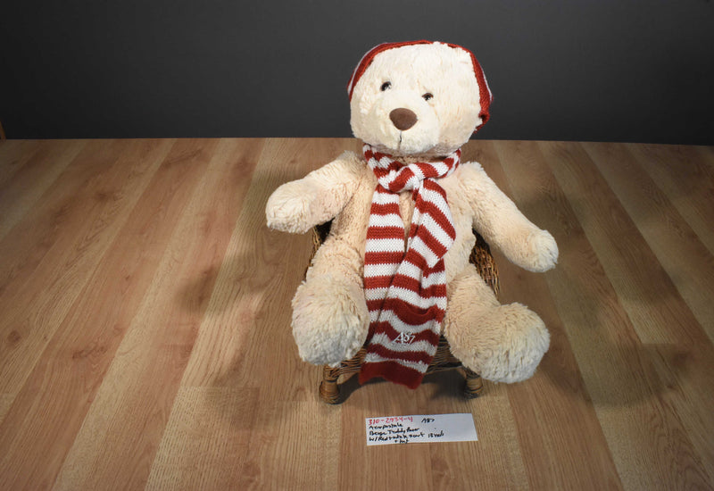 Aeropostale A87 Beige Teddy Bear Plush