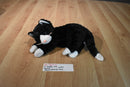 Ty Buddies Booties Black and White Cat 2004 Beanbag Plush