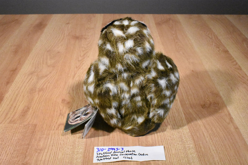 Stuffed Animal House Spotted Owl Beanbag Plush