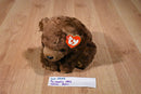 Ty Classic Cocoa Brown Bear 1996 Beanbag Plush