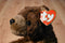 Ty Classic Cocoa Brown Bear 1996 Beanbag Plush