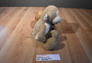 Walmart Spark imagine Create Brown Sock Monkey Rattle Plush