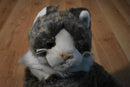 Ty Classic O'Malley Brown and Grey Tabby Cat 2002 Beanbag Plush