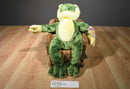 Good Stuff Green and Yellow Frog Plush