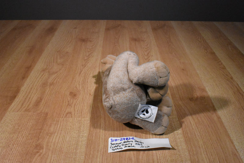 Second Nature Design Cuddly Quarry Moose 2003 Beanbag Plush