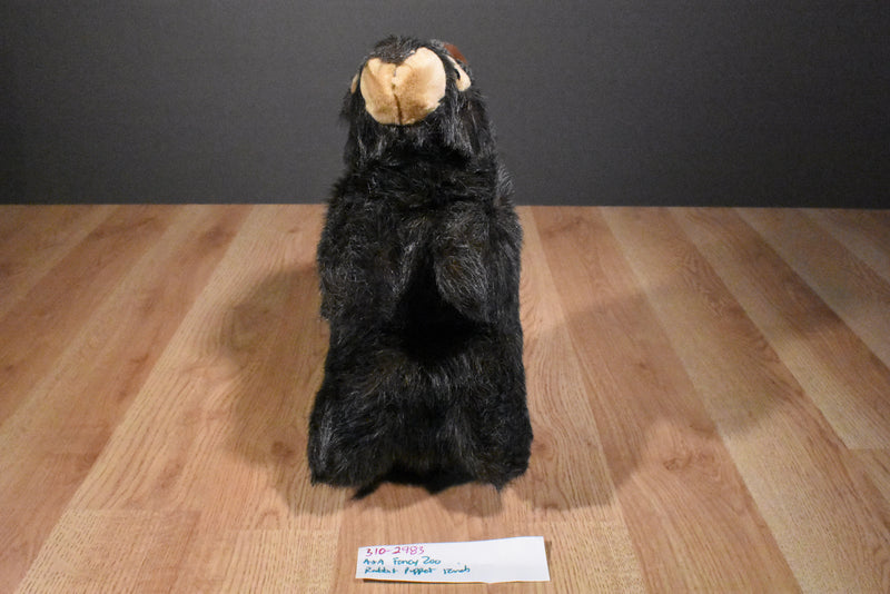 A&A Fancy Zoo Brown Bunny Rabbit Puppet