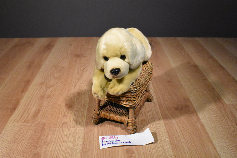 Russ Yomiko Yellow Lab Beanbag Plush