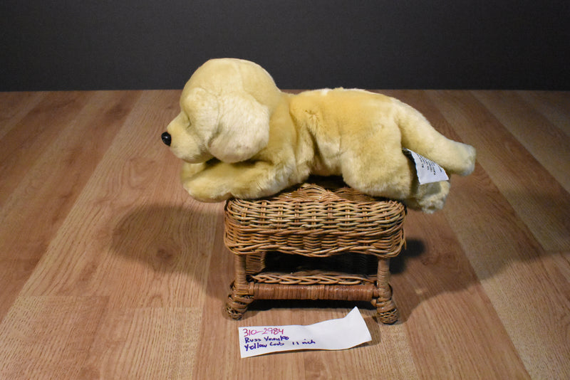 Russ Yomiko Yellow Lab Beanbag Plush
