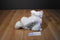 Burton and Burton Candy Hearts White Teddy Bear Plush