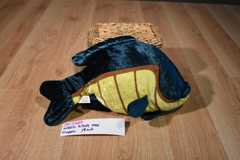 Wildlife Artists Wild Wonderful Crappie Fish 2002 Plush