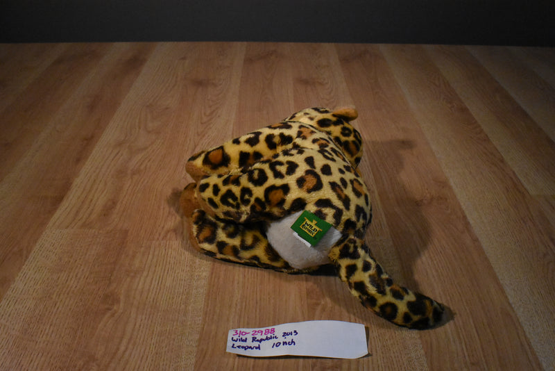 Wild Republic Leopard 2013 Beanbag Plush with Blue Eyes