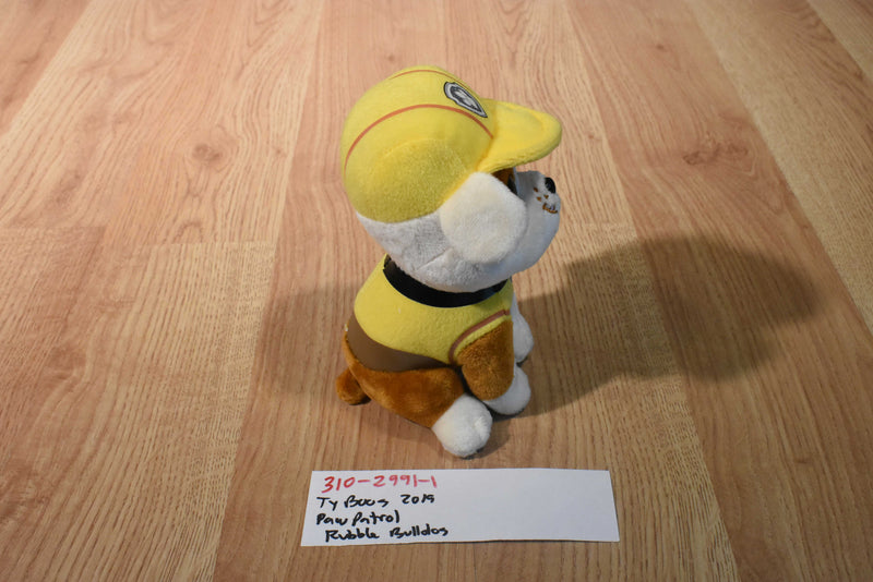 Ty Beanie Boos Paw Patrol Rubble the Bulldog 2019 Beanbag Plush