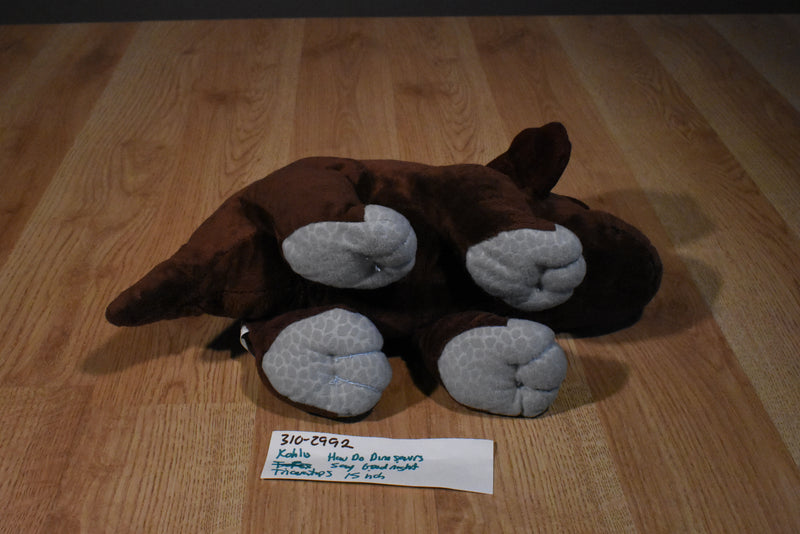Kohl's Cares How Do Dinosaurs Say Goodnight Triceratops Plush