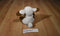Imagination Nation Kids Beige and Brown Quiet Bunny 2009 Beanbag Plush