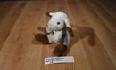 Imagination Nation Kids Beige and Brown Quiet Bunny 2009 Beanbag Plush