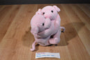 Fiesta Pals Hugging Oinking Pink Pigs Beanbag Plush