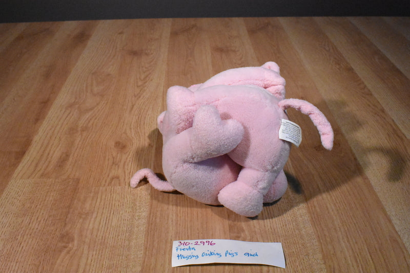 Fiesta Pals Hugging Oinking Pink Pigs Beanbag Plush