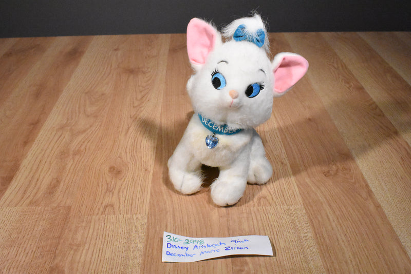 Disney Store Aristocats Marie With December Zircon Birthstone Plush