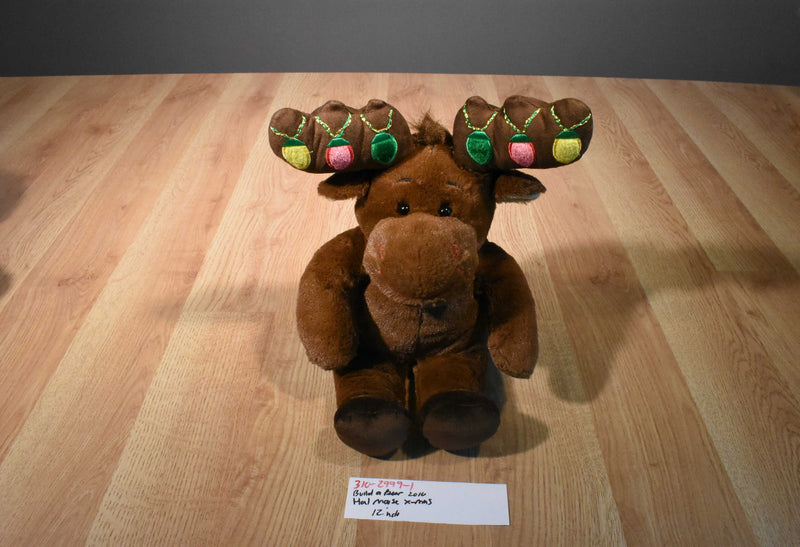 Build a Bear Hal the Christmas Moose 2010 Plush