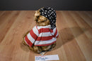 Dan Dee Pirate Brown Teddy Bear Plush
