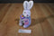 Wal-Mart Purple and White Bunny Rabbit Beanbag Plush