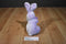 Wal-Mart Purple and White Bunny Rabbit Beanbag Plush