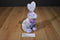 Wal-Mart Purple and White Bunny Rabbit Beanbag Plush
