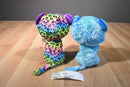 Ty Beanie Boos Dotty 2016 and Leona 2015 Leopard Beanbag Plushes
