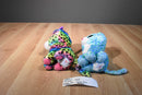 Ty Beanie Boos Dotty 2016 and Leona 2015 Leopard Beanbag Plushes