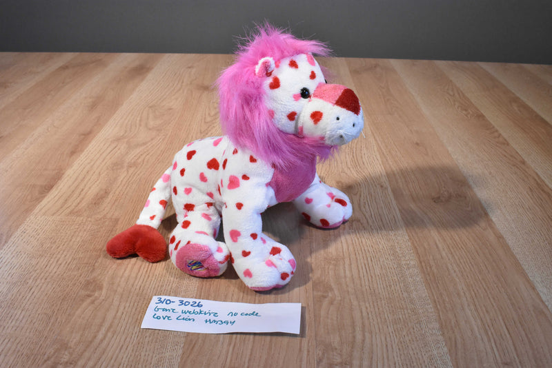 Ganz Webkinz Love Lion HM394 Plush (No Code)