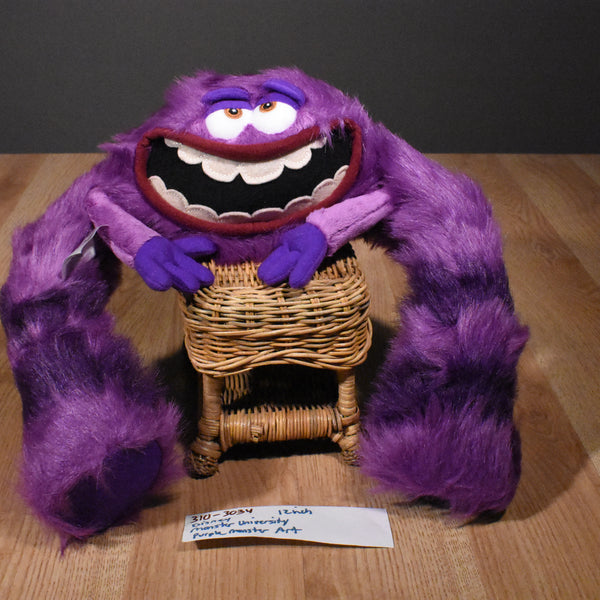 disney store monsters university Disney Store Pixar Monsters University Purple Monster Art Plush – Hurricane  Jack Surplus
