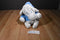 Disney Store Snowball Blue and White Eeyore Plush in Blue Jacket