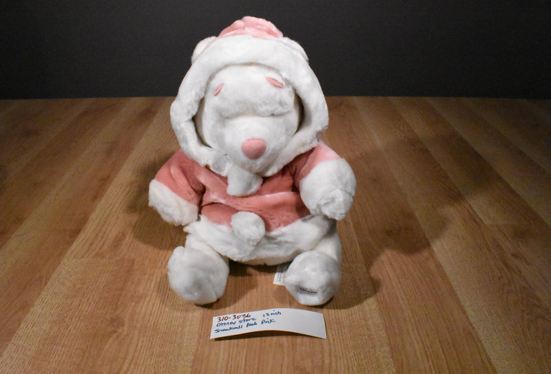 Disney Snowball Pink Pooh Plush in Pink Jacket