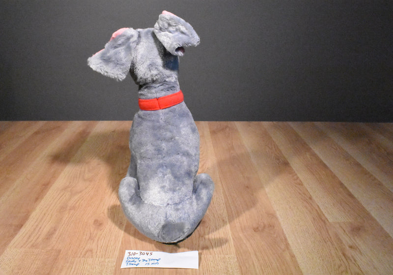 Disney Store Lady and The Tramp Tramp Beanbag Plush