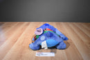 Disney Store Holiday Stitch Plush Wearing a Green Jacket/ Red Scarf