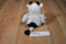 Ty Pluffies Grazer Black and White Holstein Cow 2002 Beanbag Plush