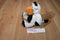 Ty Pluffies Grazer Black and White Holstein Cow 2002 Beanbag Plush