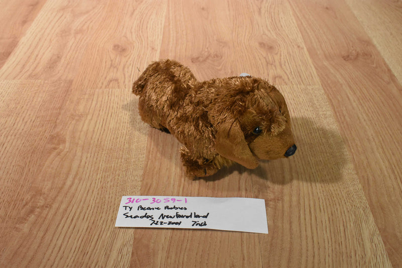 Ty Babies Seadog Brown Newfoundland 2001 Beanbag Plush