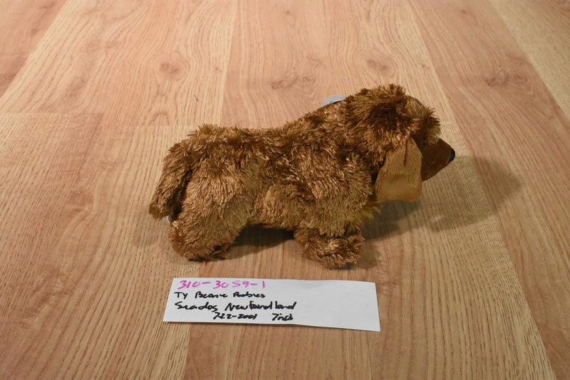 Ty Babies Seadog Brown Newfoundland 2001 Beanbag Plush
