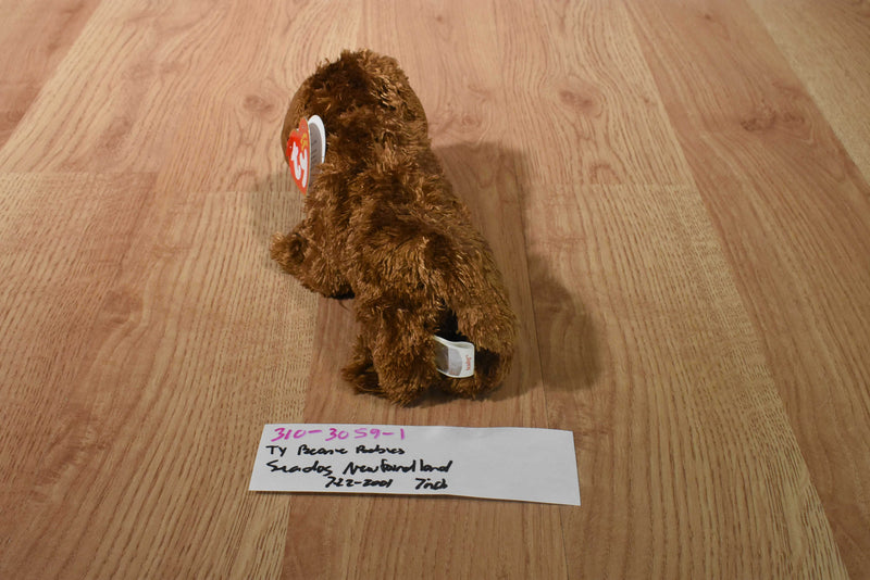 Ty Babies Seadog Brown Newfoundland 2001 Beanbag Plush