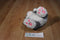 Dan Dee Soft Expressions Grey and White Bunny Rabbit Plush
