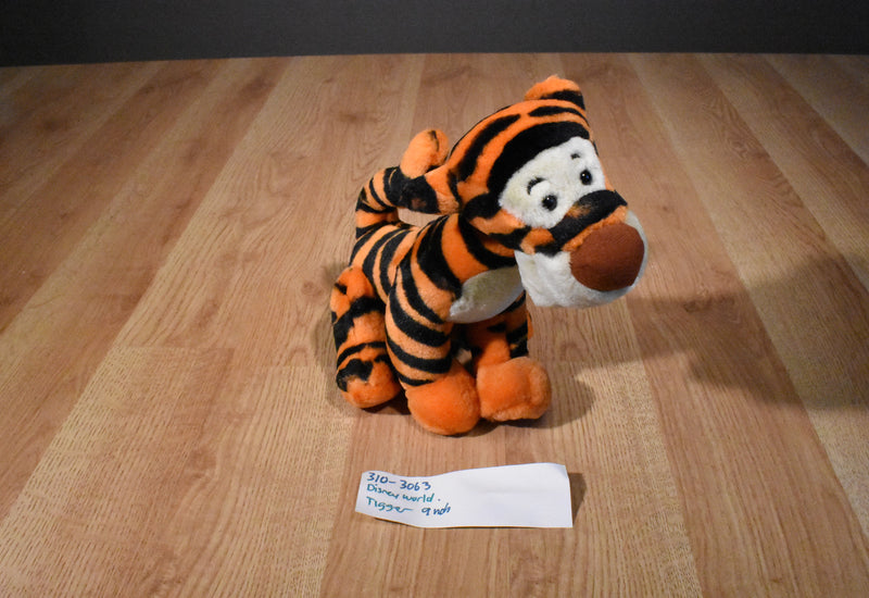 Disney World Sitting Tigger Plush with a Brown Nose