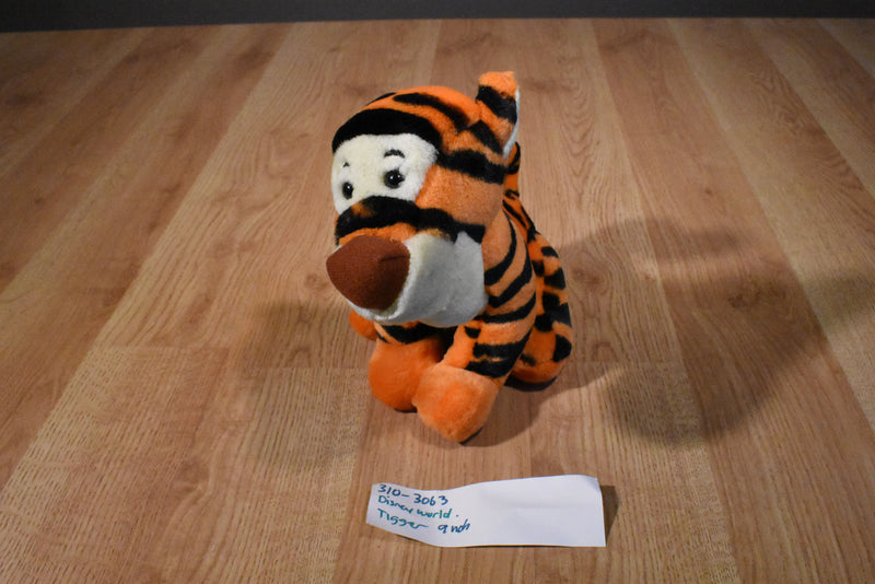 Disney World Sitting Tigger Plush with a Brown Nose