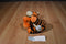 Disney World Sitting Tigger Plush with a Brown Nose
