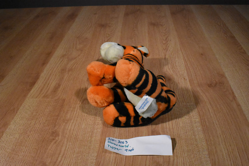 Disney World Sitting Tigger Plush with a Brown Nose