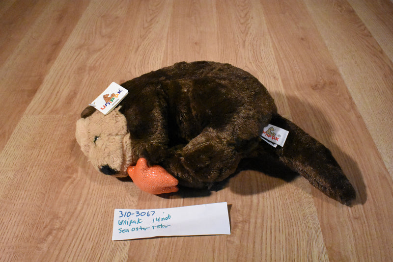 Unipak Sea Otter and Starfish Plush
