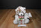 Hugfun Rose and Rikki White Bears 2008 Beanbag Plush for Mother's Day
